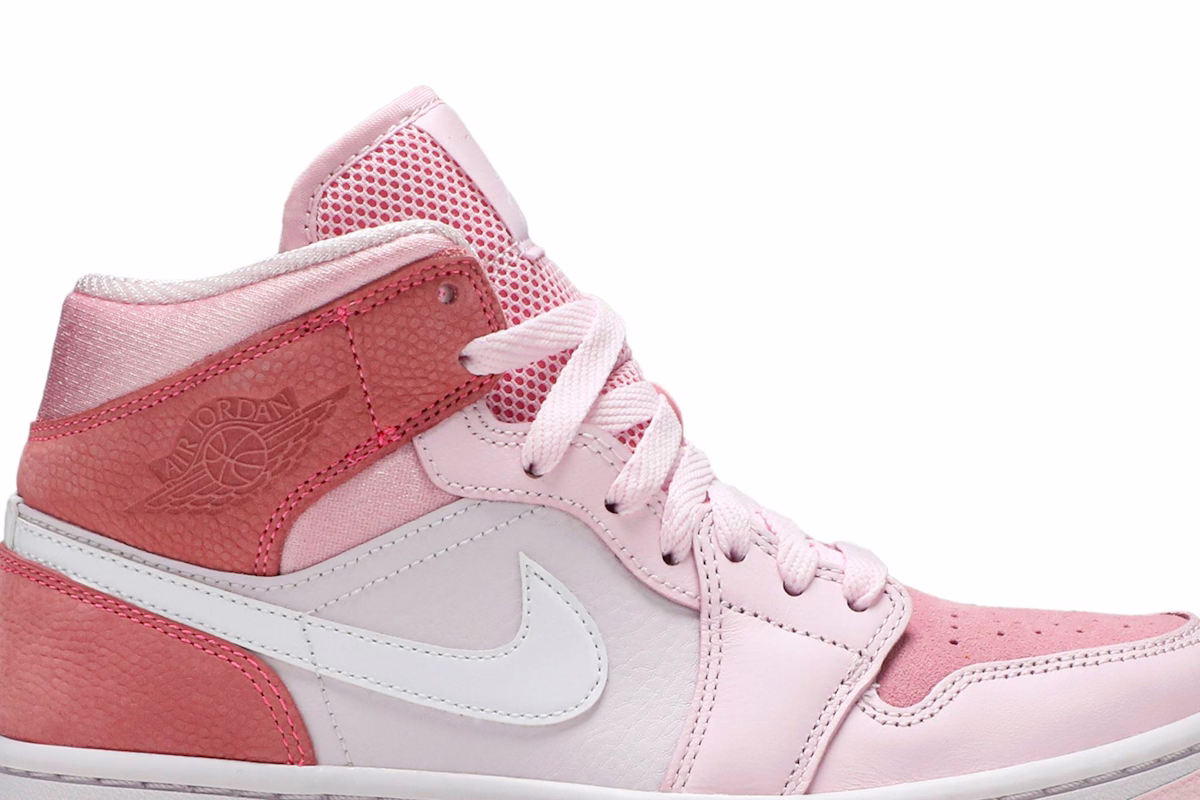 (Women) Air Jordan 1 Mid 'Digital Pink' CW5379-600