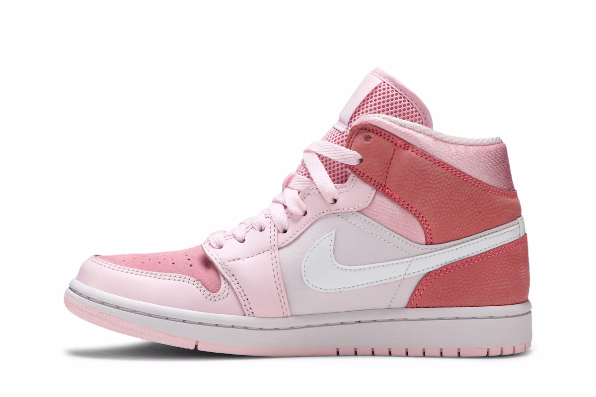 (Women) Air Jordan 1 Mid 'Digital Pink' CW5379-600