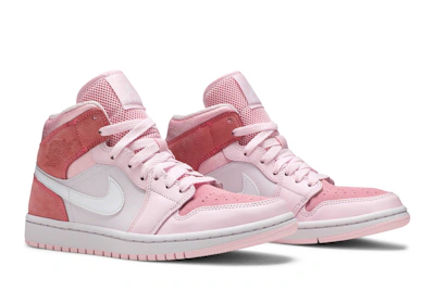 (Women) Air Jordan 1 Mid 'Digital Pink' CW5379-600