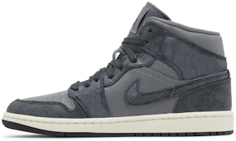 (W) Air Jordan 1 中帮“做旧烟灰色” FJ3448-001 Lookbook (W) Air Jordan 1 中帮“做旧烟灰色” FJ3448-001