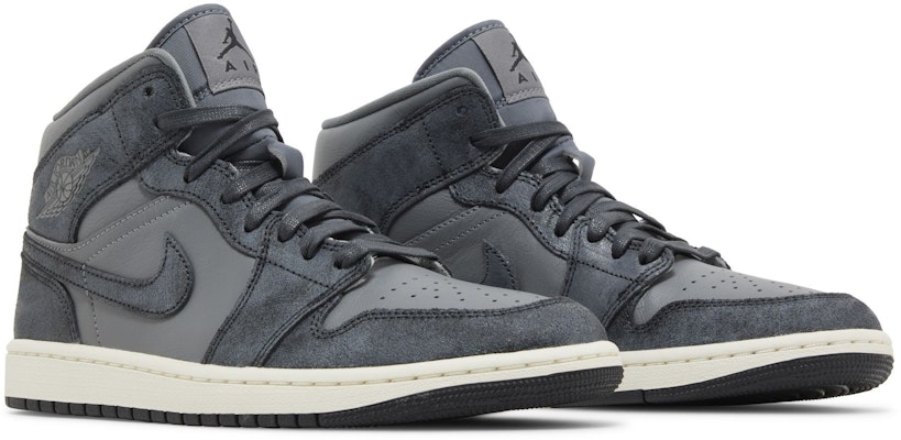 (Women) Air Jordan 1 Mid 'Distressed Smoke Grey' FJ3448-001 Cheap (Women) Air Jordan 1 Mid 'Distressed Smoke Grey' FJ3448-001