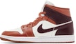 Lookbook (W) Air Jordan 1 Mid 'Dusty Peach' Lelaki & Wanita BQ6472-200