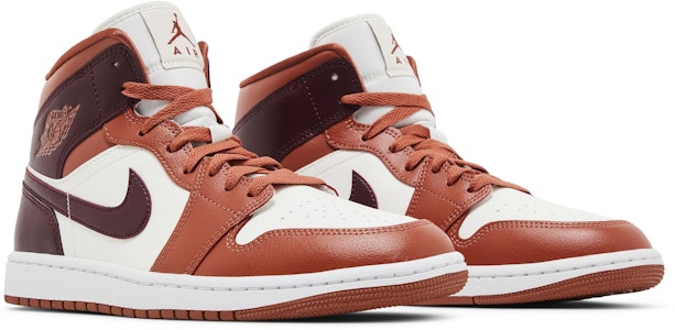 (W) エア ジョーダン 1 ミッド "ダスティーピーチ" BQ6472-200 Cheap (W) エア ジョーダン 1 ミッド "ダスティーピーチ" BQ6472-200