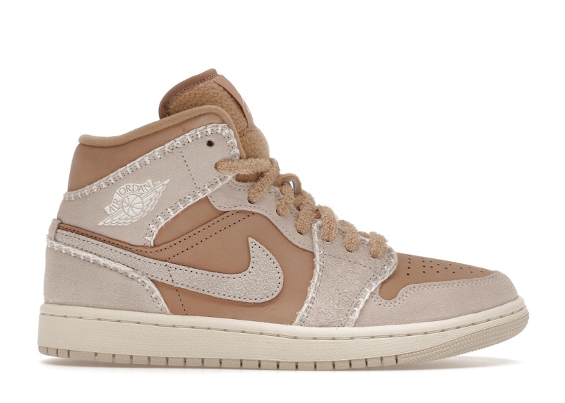 (Women) Air Jordan 1 Mid 'Hemp' HV4269-200