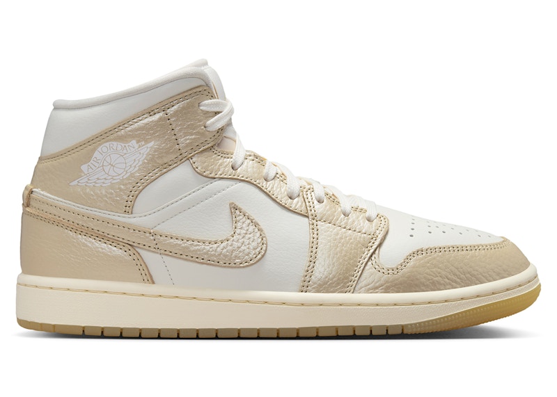 (Women) Air Jordan 1 Mid &#x27;Hoops Gold Pack&#x27; HV5159-100