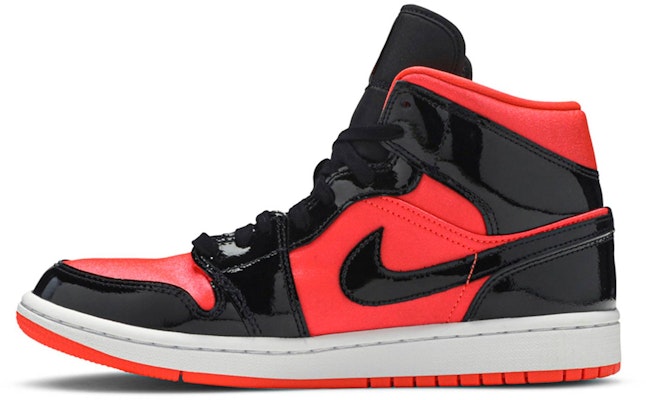 (Women) Air Jordan 1 Mid 'Hot Punch' BQ6472-600 Lookbook (Women) Air Jordan 1 Mid 'Hot Punch' BQ6472-600