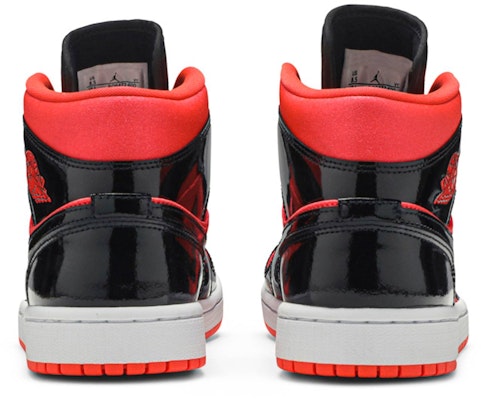 (Women) Air Jordan 1 Mid 'Hot Punch' BQ6472-600 Details for (Women) Air Jordan 1 Mid 'Hot Punch' BQ6472-600