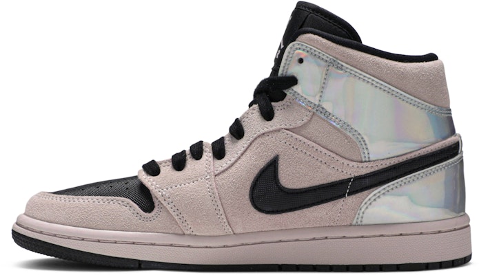 (Women) Air Jordan 1 Mid 'Iridescent' BQ6472-602 Lookbook (Women) Air Jordan 1 Mid 'Iridescent' BQ6472-602