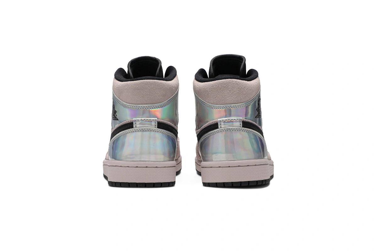 (Women) Air Jordan 1 Mid 'Iridescent' BQ6472-602