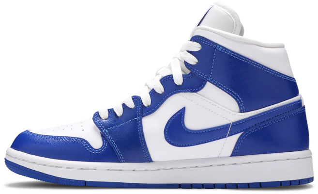(Women) Air Jordan 1 Mid 'Kentucky Blue' BQ6472-104 Lookbook (Women) Air Jordan 1 Mid 'Kentucky Blue' BQ6472-104