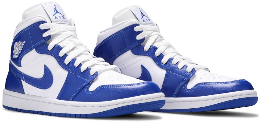 (Women) Air Jordan 1 Mid 'Kentucky Blue' BQ6472-104 Cheap (Women) Air Jordan 1 Mid 'Kentucky Blue' BQ6472-104