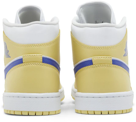 (W) Air Jordan 1 Mid ''Lemon Wash'' Sneakers BQ6472-701 Sizing (W) Air Jordan 1 Mid ''Lemon Wash'' Sneakers BQ6472-701