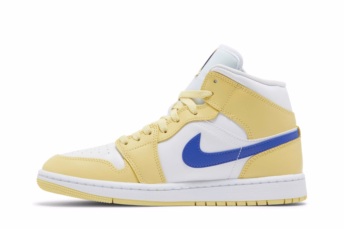 (Women) Air Jordan 1 Mid 'Lemon Wash'