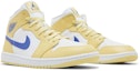 Cheap (W) Air Jordan 1 Mid 'Lemon Wash' Lelaki BQ6472-701