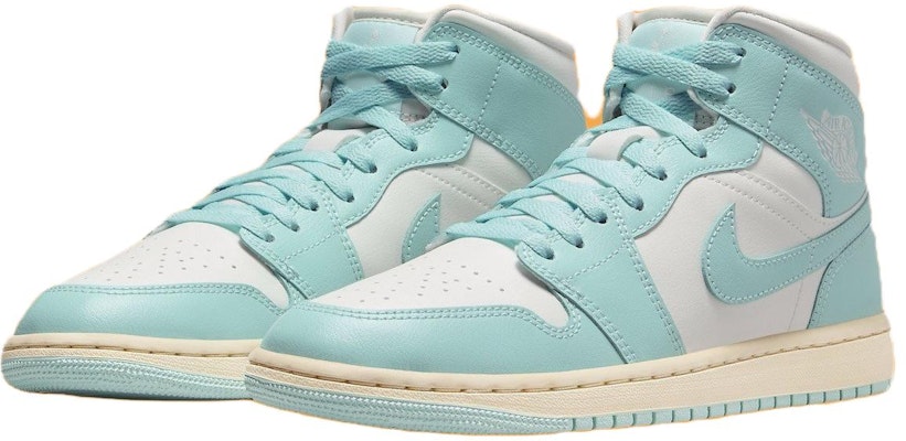 (Women) Air Jordan 1 Mid 'Light Dew' BQ6472-132 Lookbook (Women) Air Jordan 1 Mid 'Light Dew' BQ6472-132