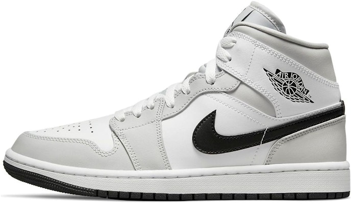 (Women) Air Jordan 1 Mid 'Light Smoke Grey' BQ6472-015 Buy (Women) Air Jordan 1 Mid 'Light Smoke Grey' BQ6472-015