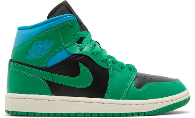 (Women) Air Jordan 1 Mid 'Lucky Green Aquatone' BQ6472-033 Buy (Women) Air Jordan 1 Mid 'Lucky Green Aquatone' BQ6472-033
