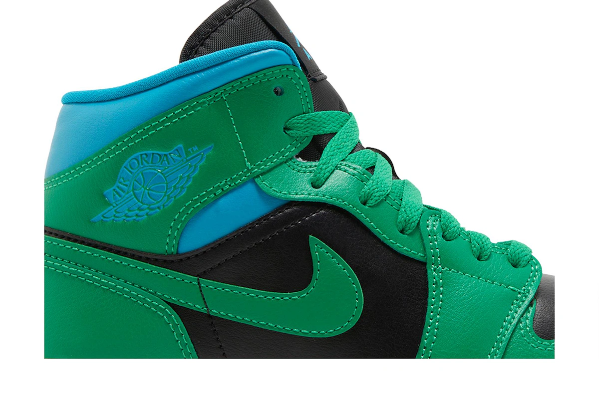 (Women) Air Jordan 1 Mid 'Lucky Green Aquatone'