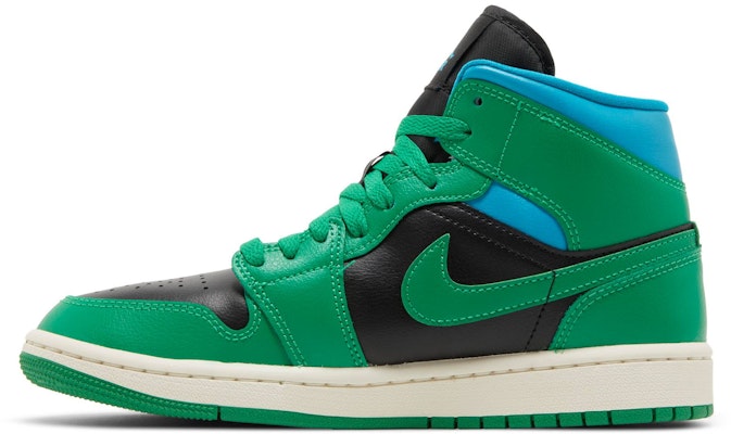 (Women) Air Jordan 1 Mid 'Lucky Green Aquatone' BQ6472-033 Lookbook (Women) Air Jordan 1 Mid 'Lucky Green Aquatone' BQ6472-033