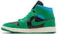 (W) Air Jordan 1 Mid 'Hijau Lucky Aquatone' BQ6472-033