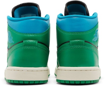 (W) Air Jordan 1 Mid 'Hijau Lucky Aquatone' BQ6472-033 Details for (W) Air Jordan 1 Mid 'Hijau Lucky Aquatone' BQ6472-033