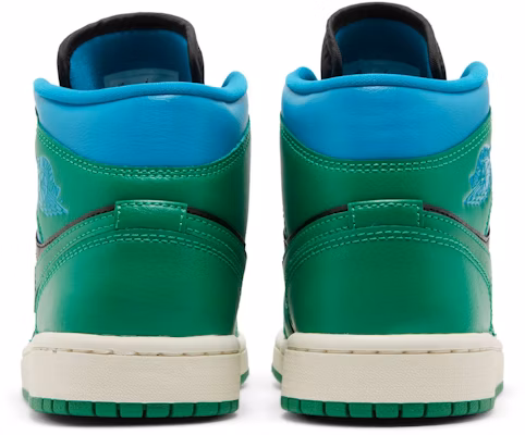 (Women) Air Jordan 1 Mid 'Lucky Green Aquatone' BQ6472-033 Details for (Women) Air Jordan 1 Mid 'Lucky Green Aquatone' BQ6472-033