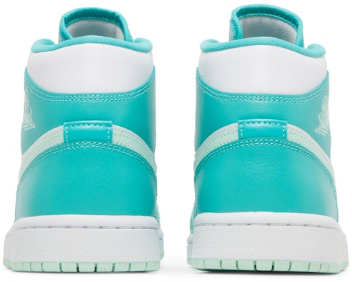 (W) Air Jordan 1 Mid 'Hijau Marin' DV2229-300 Details for (W) Air Jordan 1 Mid 'Hijau Marin' DV2229-300