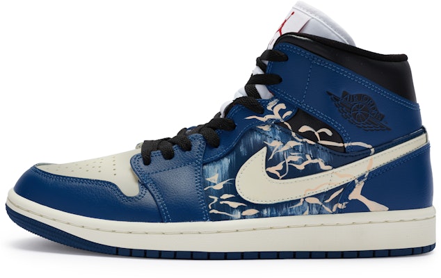 (Women) Air Jordan 1 Mid 'Midnight Pine Ink' BQ6472-146-446800 Buy (Women) Air Jordan 1 Mid 'Midnight Pine Ink' BQ6472-146-446800