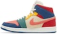 (Women) Air Jordan 1 Mid 'Multi-Color' DN3738-400