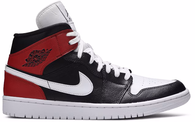 (Women) Air Jordan 1 Mid 'Noble Red' BQ6472-016 Buy (Women) Air Jordan 1 Mid 'Noble Red' BQ6472-016