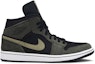 Buy (W) Air Jordan 1 Mid 'Olive' Lelaki BQ6472-030