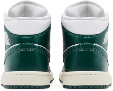 (W) Air Jordan 1 Mid 'Hijau Oksida' BQ6472-133 Details for (W) Air Jordan 1 Mid 'Hijau Oksida' BQ6472-133