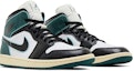 Cheap (W) Air Jordan 1 Mid 'Hijau Oksidasi' FQ7818-100
