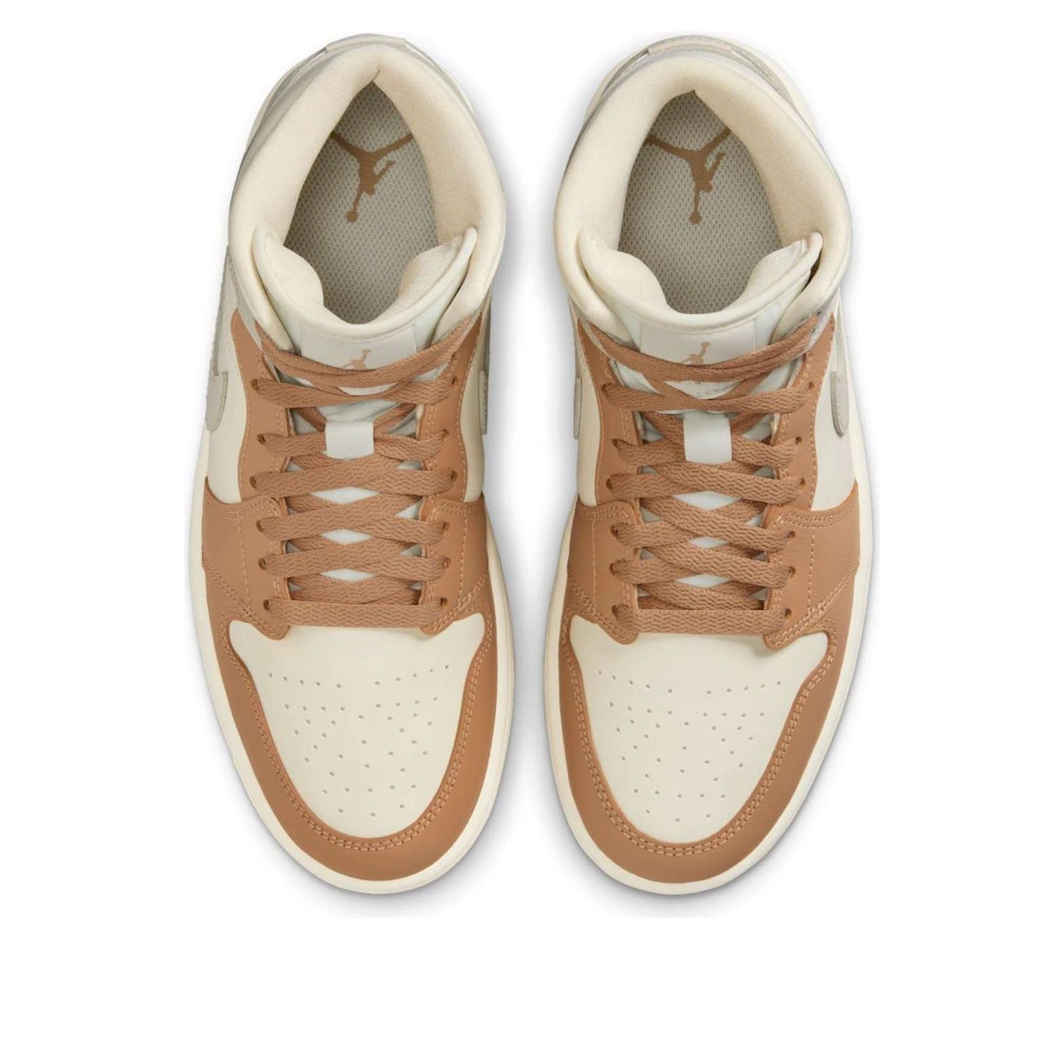 (Women) Air Jordan 1 Mid 'Pale Ivory Hemp'