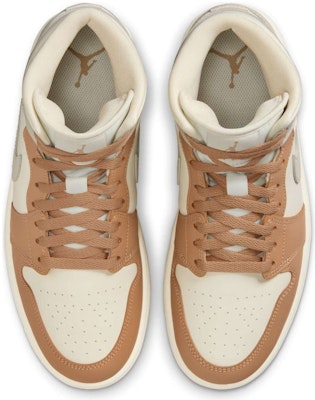 (Women) Air Jordan 1 Mid 'Pale Ivory Hemp' BQ6472-118 Order (Women) Air Jordan 1 Mid 'Pale Ivory Hemp' BQ6472-118