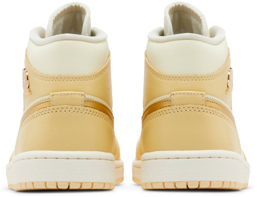 (W) Air Jordan 1 Mid 'Vanila Pucat Emas' FB9892-200 Details for (W) Air Jordan 1 Mid 'Vanila Pucat Emas' FB9892-200
