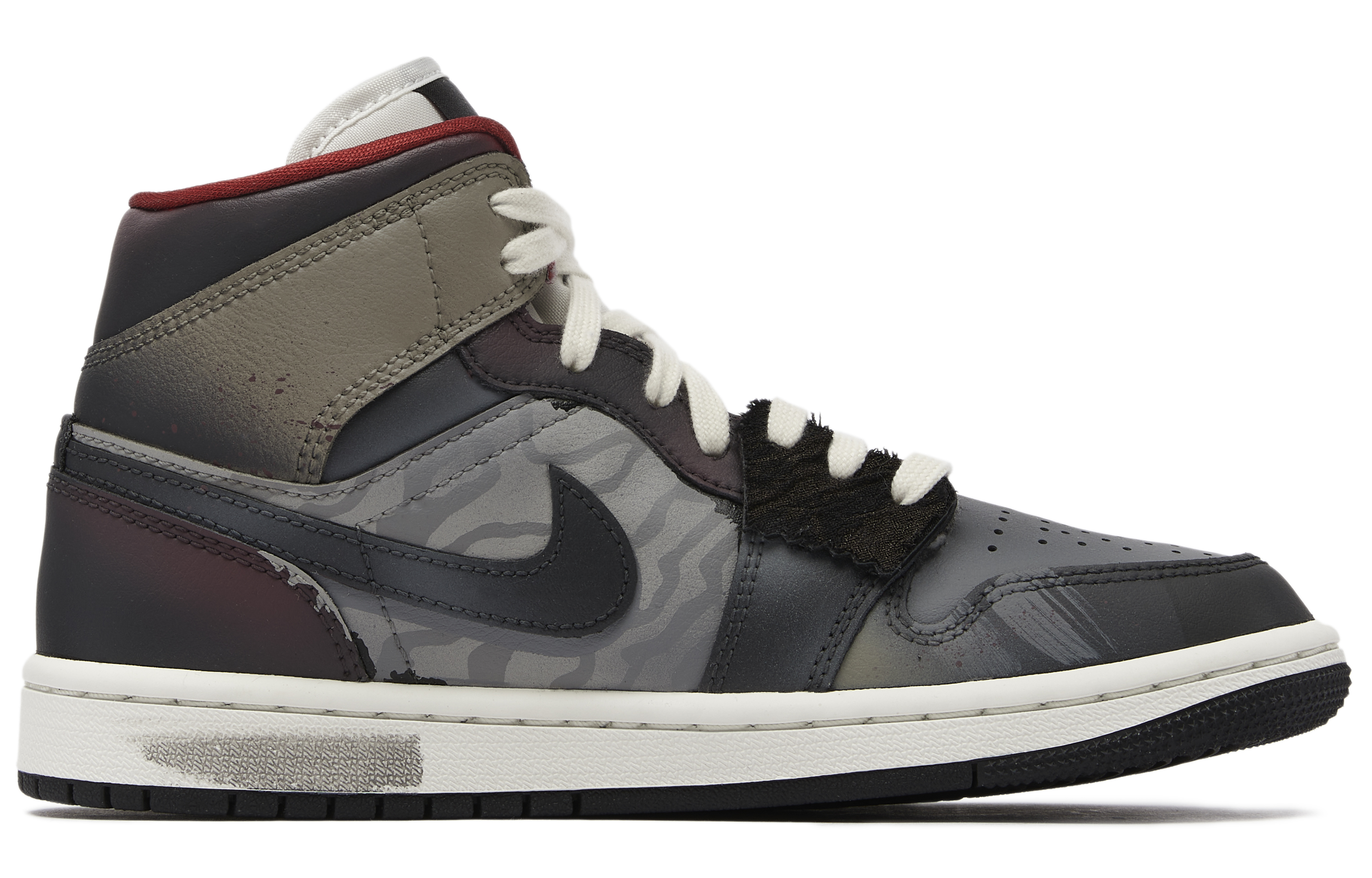 (W) Jordan 1 Mid 'Panda Mischief Space Exploration' 圖 3