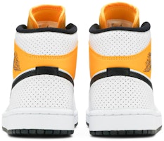 (W) Air Jordan 1 Mid 'Perforated - Putih Emas Universitas' BQ6472-107 Details for (W) Air Jordan 1 Mid 'Perforated - Putih Emas Universitas' BQ6472-107