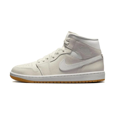 (W) Jordan 1 Mid 'Phantom Gum'