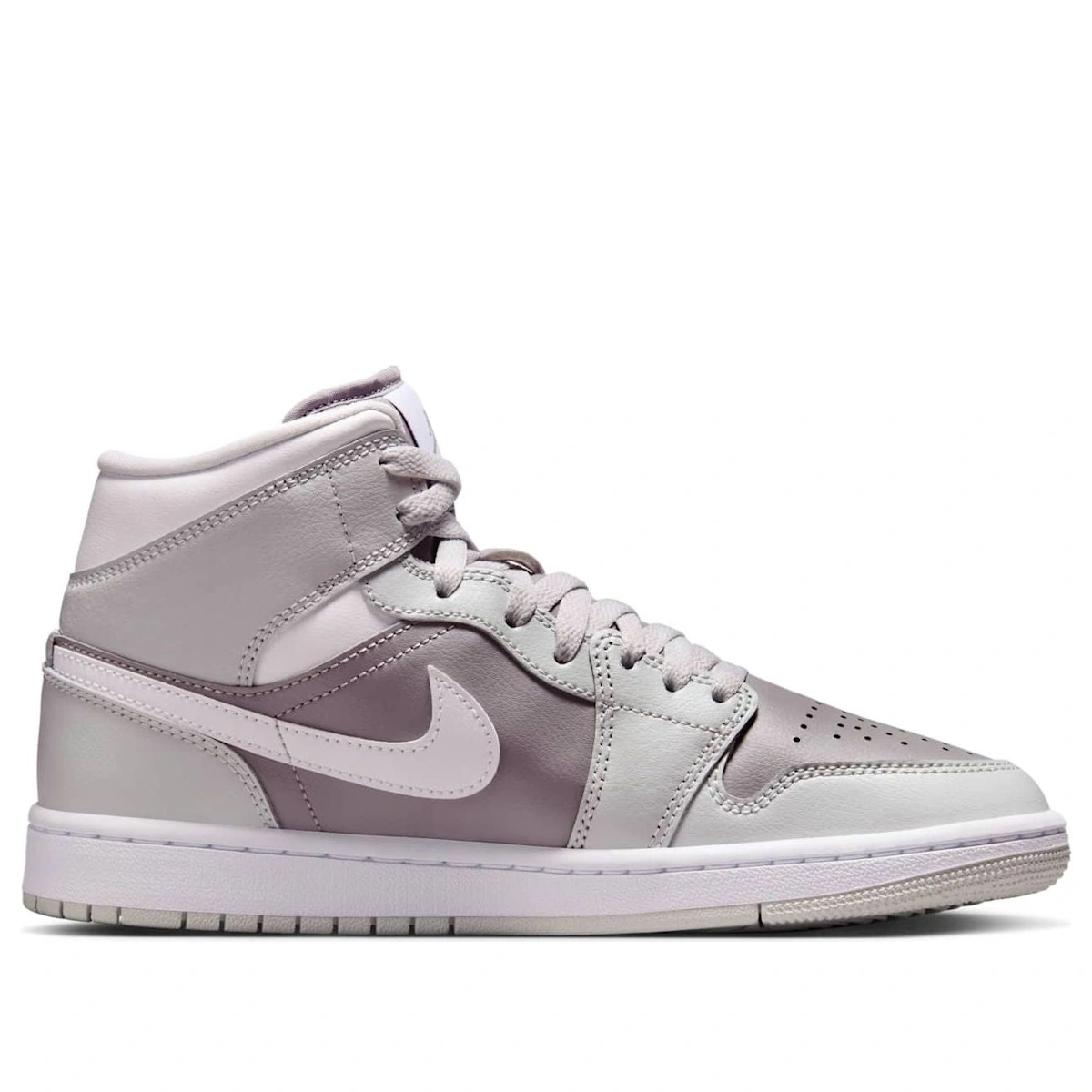 (Women) Air Jordan 1 Mid 'Photon Dust Atmosphere Grey'