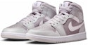 Lookbook (Women) Air Jordan 1 Mid 'Photon Dust Atmosphere Grey' BQ6472-008