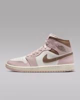 (Women) Air Jordan 1 mid 'Pink Oxford Sail' BQ6472-620 (Women) Air Jordan 1 mid 'Pink Oxford Sail' BQ6472-620
