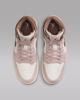 (W) Air Jordan 1 Pertengahan 'Pink Oxford Sail' BQ6472-620 Shop (W) Air Jordan 1 Pertengahan 'Pink Oxford Sail' BQ6472-620