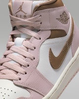 (W) Air Jordan 1 Mid 'Pink Oxford Sail' Zapatillas Rosa Oxford Sail BQ6472-620 Sizing (W) Air Jordan 1 Mid 'Pink Oxford Sail' Zapatillas Rosa Oxford Sail BQ6472-620