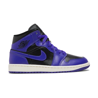 (W) Jordan 1 Mid 'Purple and Black'