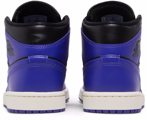 (W) Air Jordan 1 Mid 'Ungu dan Hitam' BQ6472-051 Details for (W) Air Jordan 1 Mid 'Ungu dan Hitam' BQ6472-051