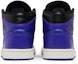 Details for (W) Air Jordan 1 Mid 'Ungu dan Hitam' BQ6472-051