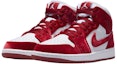 Lookbook (W) Air Jordan 1 Mid 'Red Velvet' Merah Baldu FZ3334-100