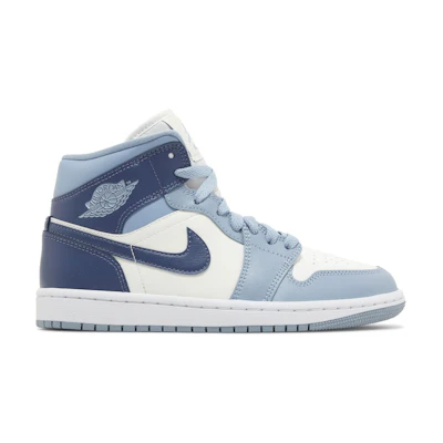 (W) Jordan 1 Mid 'Sail Diffused Blue'