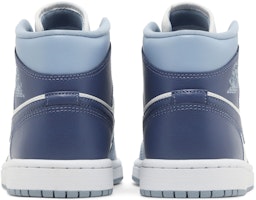 (女性) Air Jordan 1 中筒 '奶油色 遍布蓝' BQ6472-140 Details for (女性) Air Jordan 1 中筒 '奶油色 遍布蓝' BQ6472-140